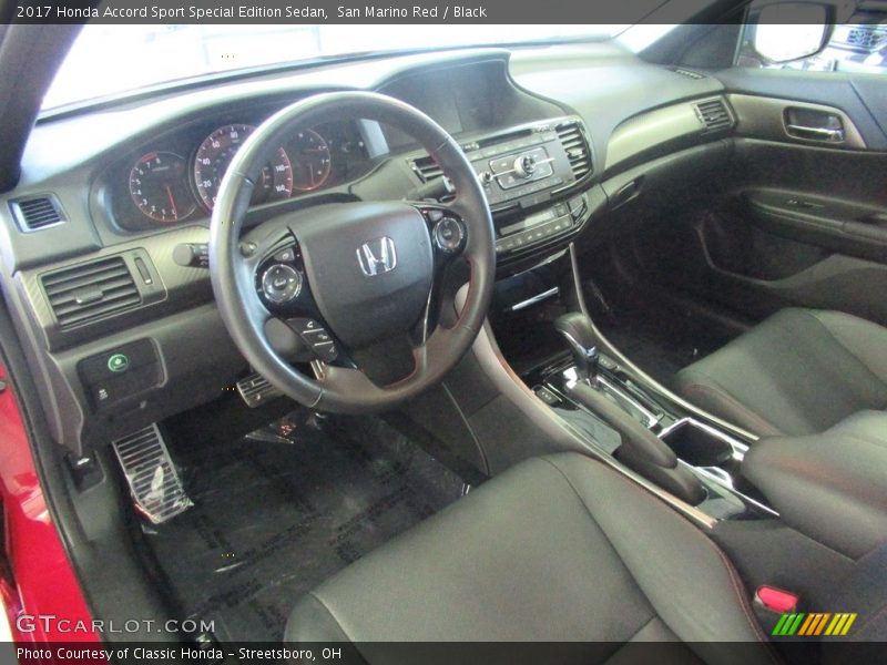 San Marino Red / Black 2017 Honda Accord Sport Special Edition Sedan