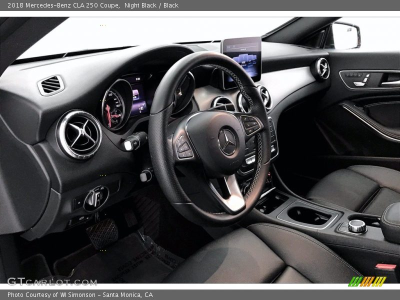 Night Black / Black 2018 Mercedes-Benz CLA 250 Coupe