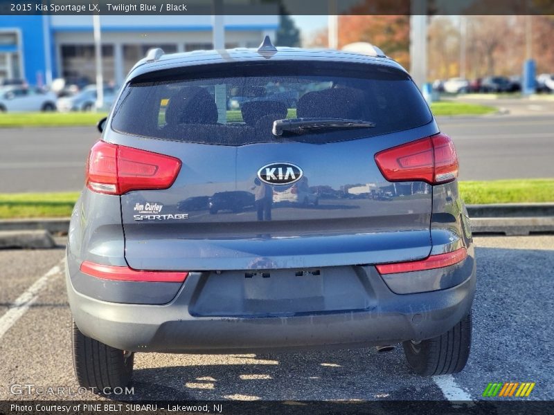 Twilight Blue / Black 2015 Kia Sportage LX