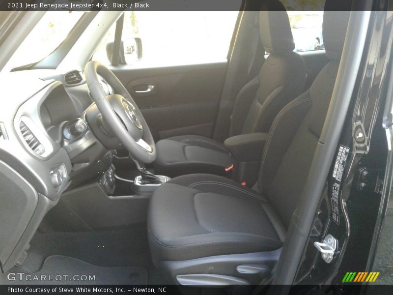 Front Seat of 2021 Renegade Jeepster 4x4