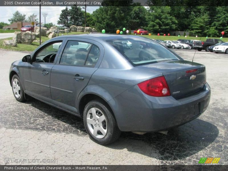 Blue Granite Metallic / Gray 2005 Chevrolet Cobalt Sedan