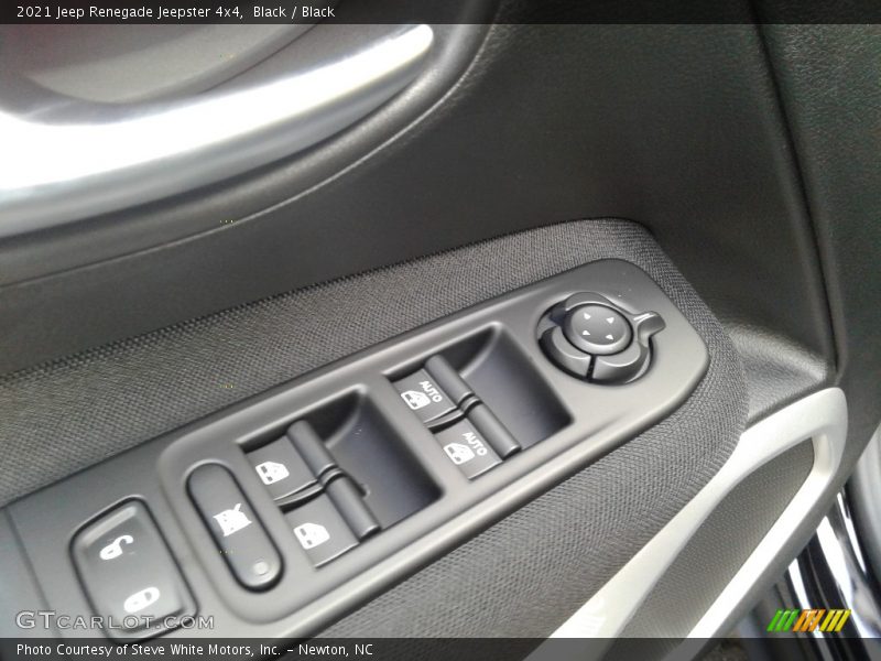 Controls of 2021 Renegade Jeepster 4x4