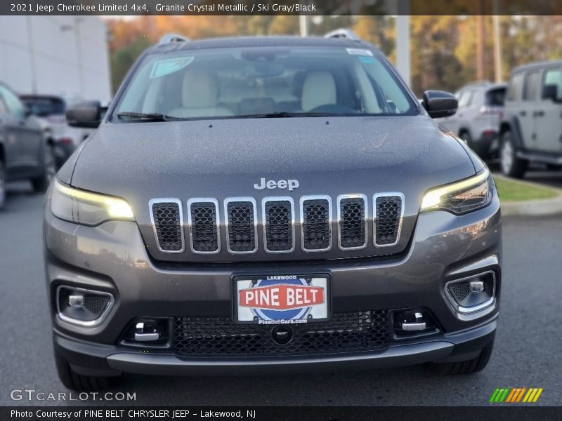 Granite Crystal Metallic / Ski Gray/Black 2021 Jeep Cherokee Limited 4x4