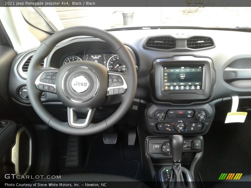 Dashboard of 2021 Renegade Jeepster 4x4