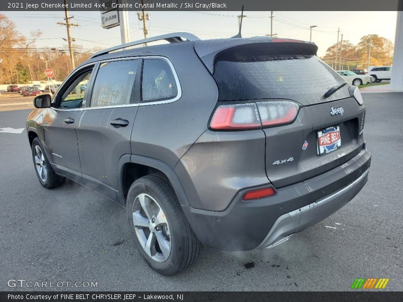 Granite Crystal Metallic / Ski Gray/Black 2021 Jeep Cherokee Limited 4x4