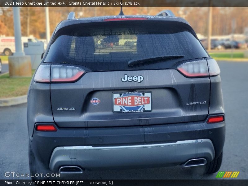 Granite Crystal Metallic / Ski Gray/Black 2021 Jeep Cherokee Limited 4x4