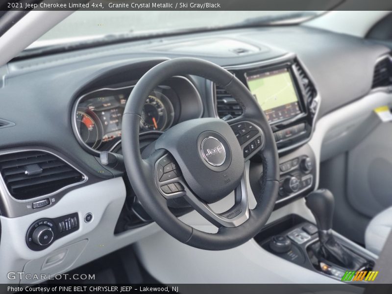 Granite Crystal Metallic / Ski Gray/Black 2021 Jeep Cherokee Limited 4x4