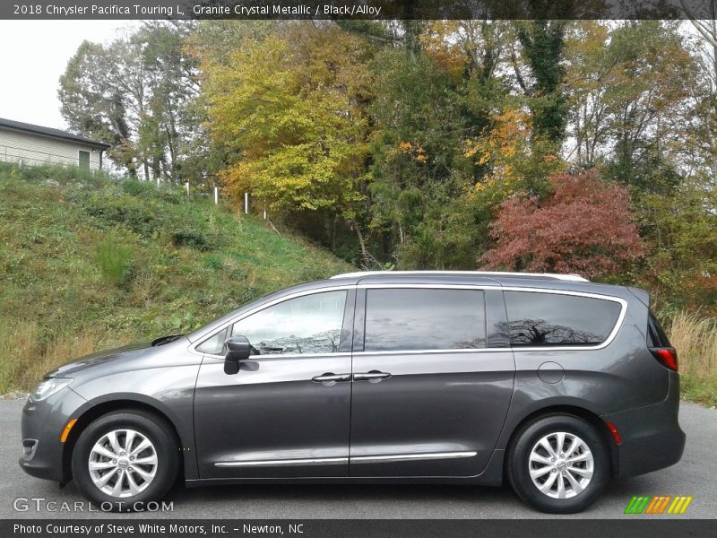 Granite Crystal Metallic / Black/Alloy 2018 Chrysler Pacifica Touring L
