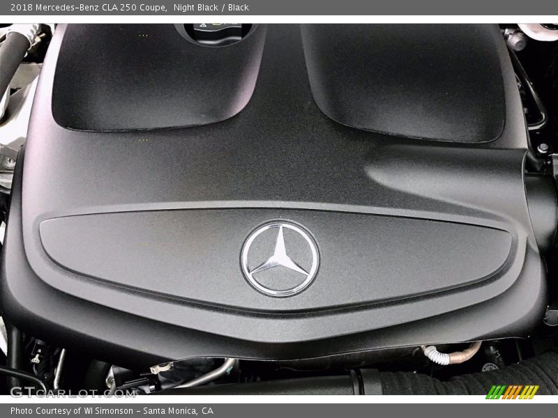 Night Black / Black 2018 Mercedes-Benz CLA 250 Coupe