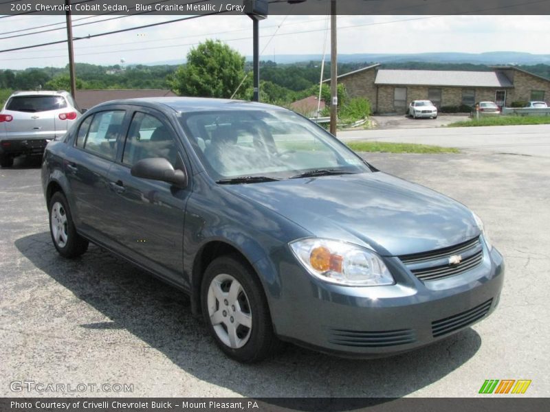 Blue Granite Metallic / Gray 2005 Chevrolet Cobalt Sedan