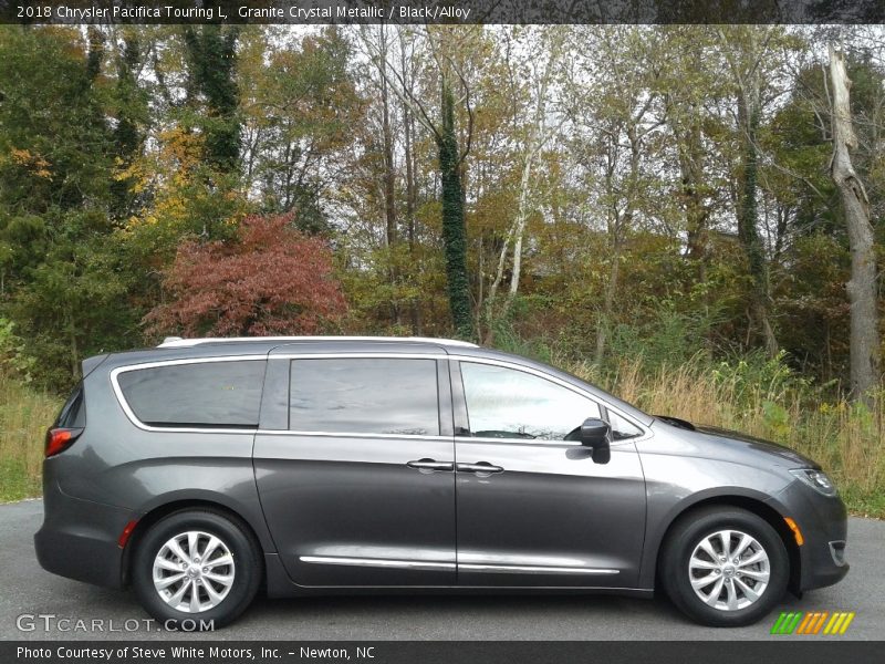 Granite Crystal Metallic / Black/Alloy 2018 Chrysler Pacifica Touring L