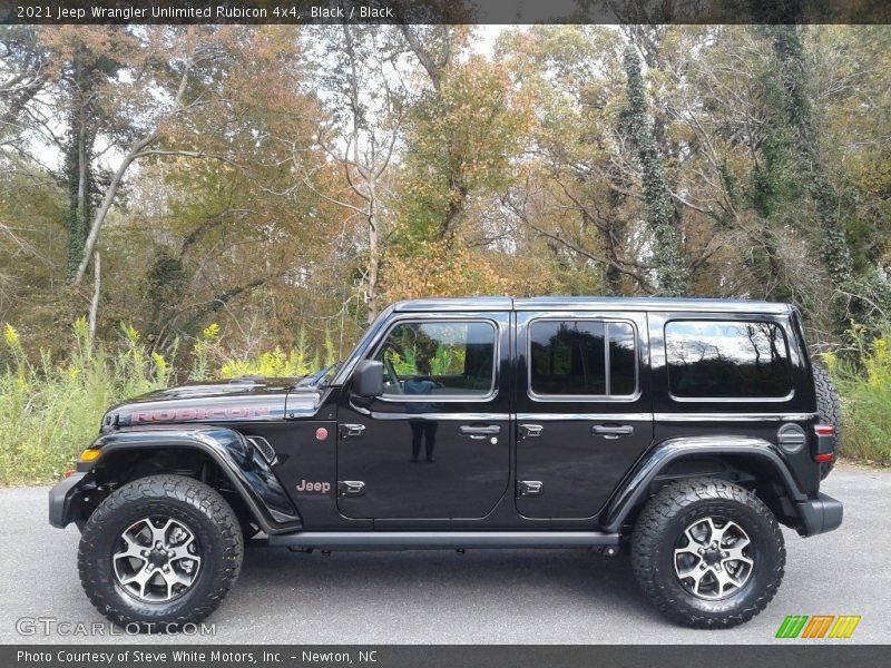  2021 Wrangler Unlimited Rubicon 4x4 Black