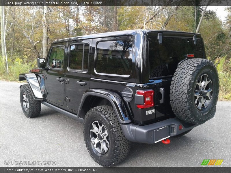 Black / Black 2021 Jeep Wrangler Unlimited Rubicon 4x4