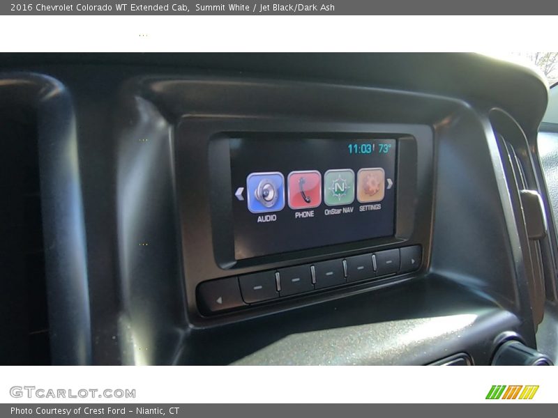 Summit White / Jet Black/Dark Ash 2016 Chevrolet Colorado WT Extended Cab