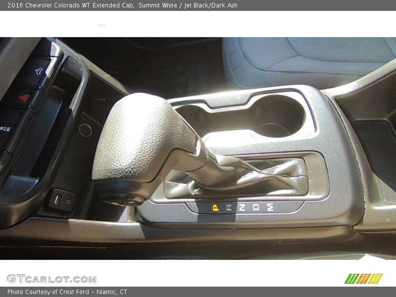 Summit White / Jet Black/Dark Ash 2016 Chevrolet Colorado WT Extended Cab