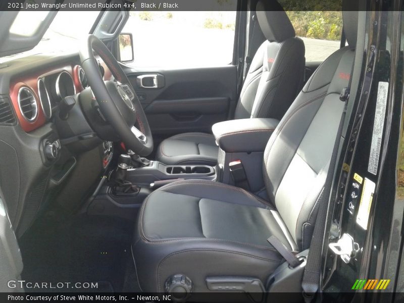 Black / Black 2021 Jeep Wrangler Unlimited Rubicon 4x4