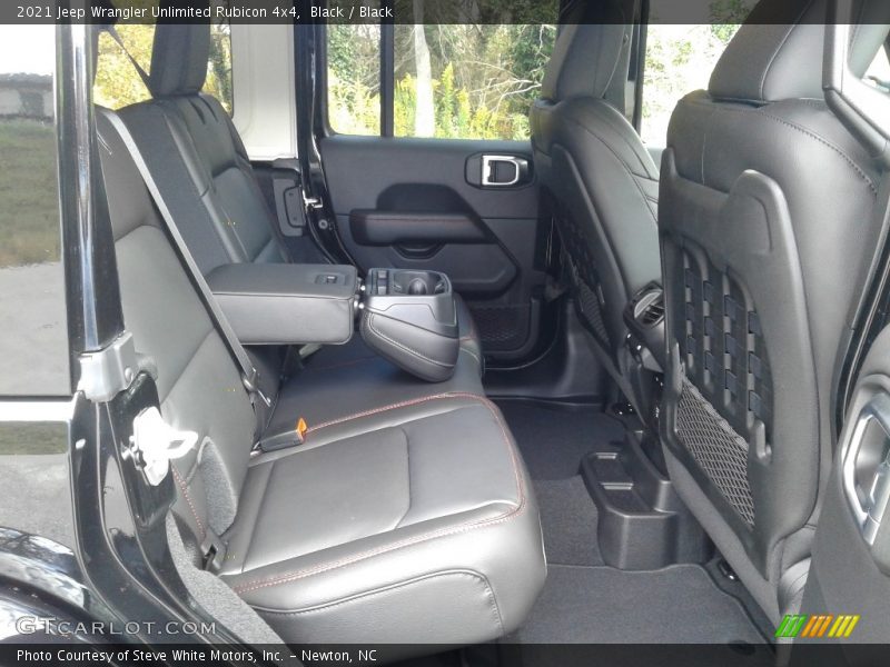 Rear Seat of 2021 Wrangler Unlimited Rubicon 4x4