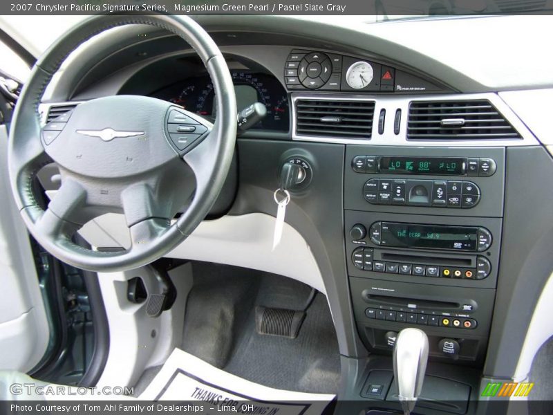 Magnesium Green Pearl / Pastel Slate Gray 2007 Chrysler Pacifica Signature Series