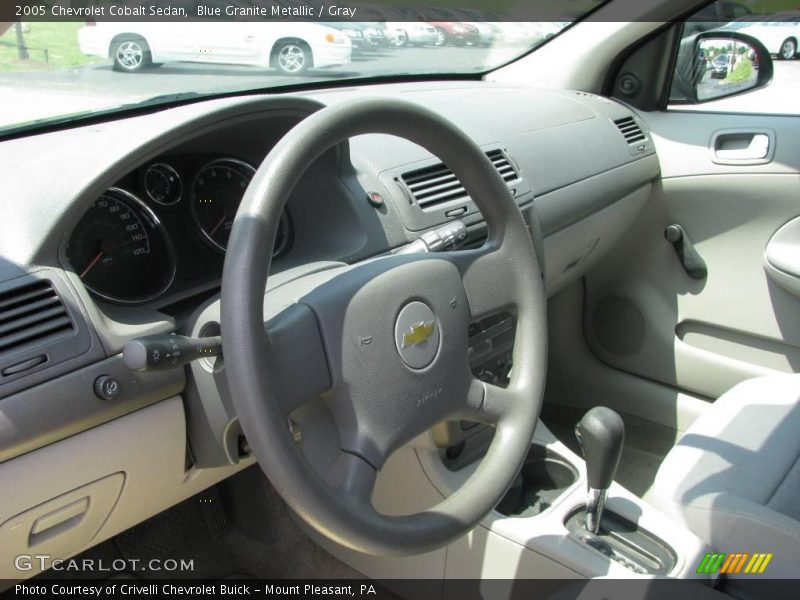 Blue Granite Metallic / Gray 2005 Chevrolet Cobalt Sedan