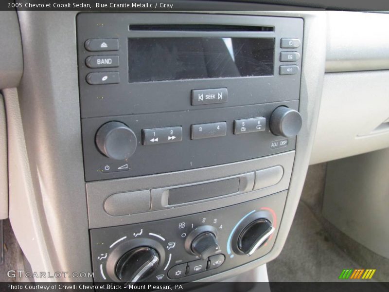 Blue Granite Metallic / Gray 2005 Chevrolet Cobalt Sedan