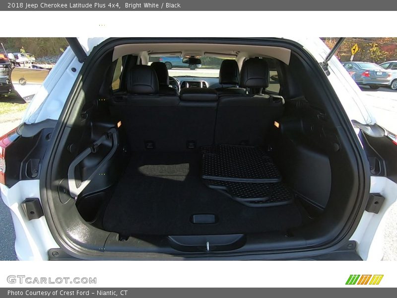 Bright White / Black 2018 Jeep Cherokee Latitude Plus 4x4