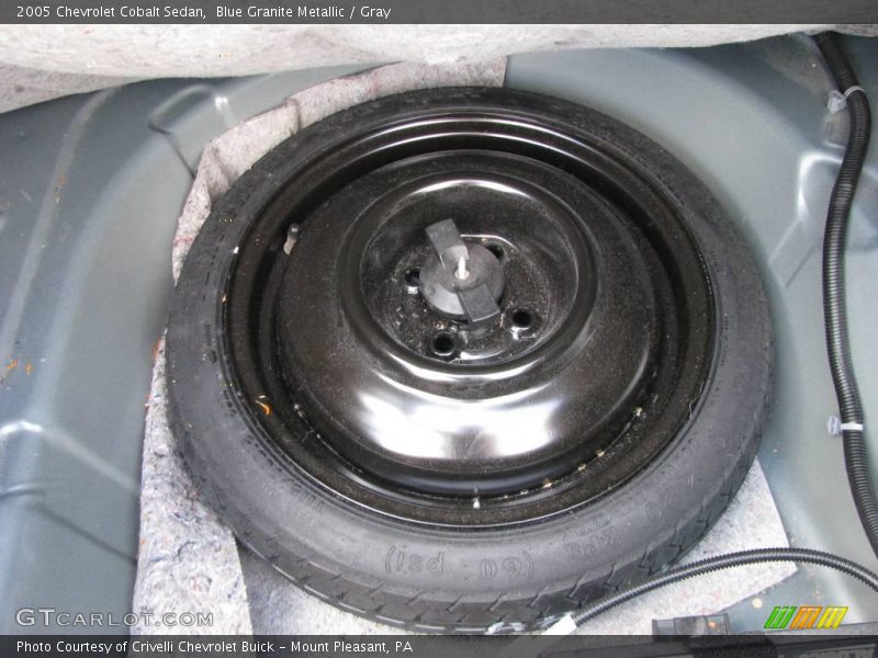 Blue Granite Metallic / Gray 2005 Chevrolet Cobalt Sedan