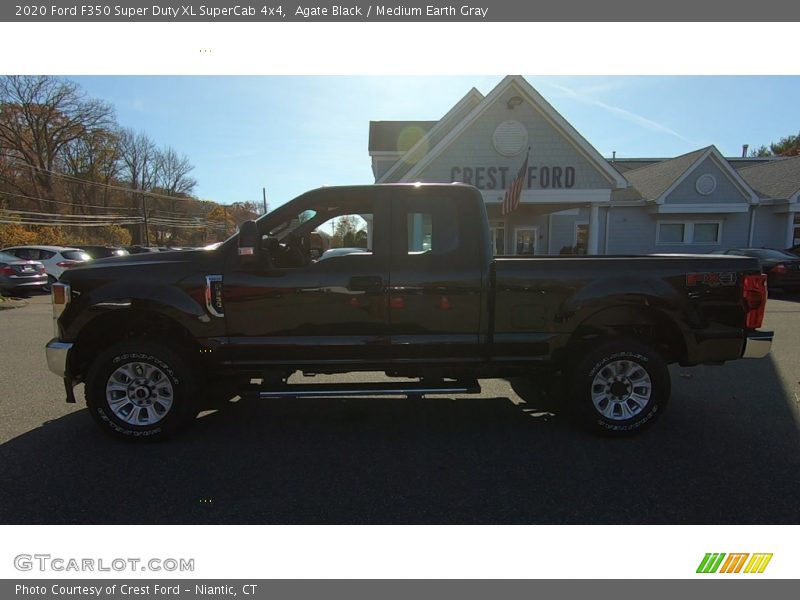 Agate Black / Medium Earth Gray 2020 Ford F350 Super Duty XL SuperCab 4x4