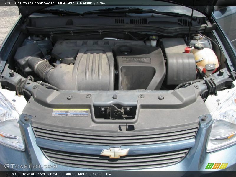 Blue Granite Metallic / Gray 2005 Chevrolet Cobalt Sedan