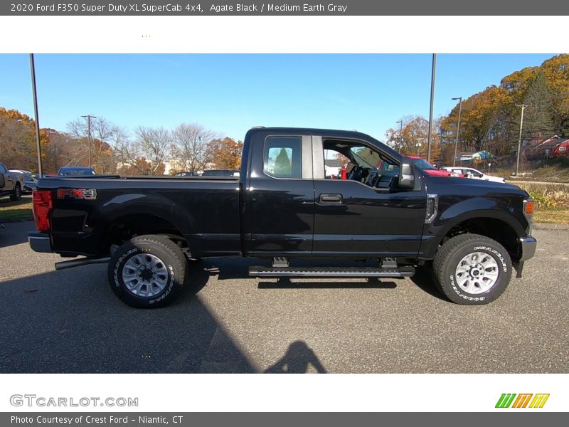 Agate Black / Medium Earth Gray 2020 Ford F350 Super Duty XL SuperCab 4x4