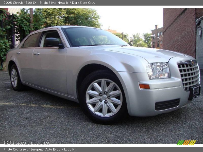 Bright Silver Metallic / Dark Slate Gray 2008 Chrysler 300 LX