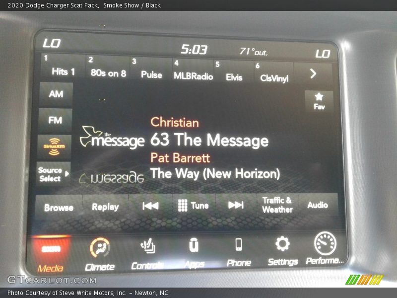 Smoke Show / Black 2020 Dodge Charger Scat Pack