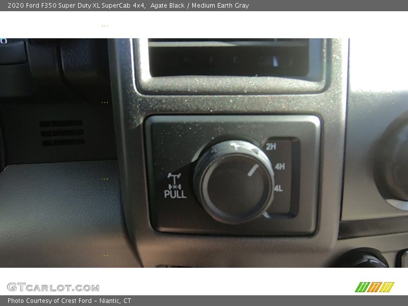 Agate Black / Medium Earth Gray 2020 Ford F350 Super Duty XL SuperCab 4x4