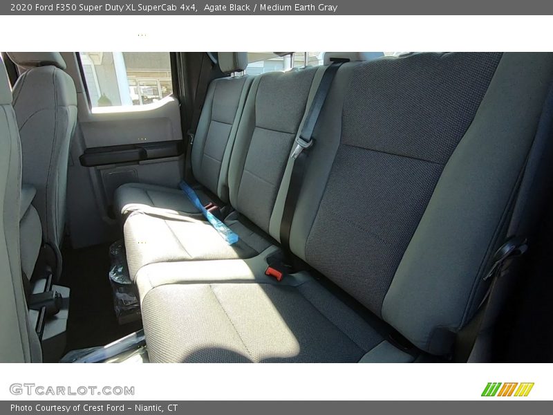 Agate Black / Medium Earth Gray 2020 Ford F350 Super Duty XL SuperCab 4x4