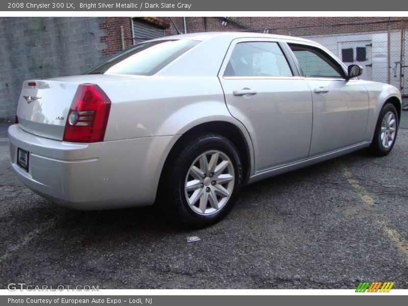 Bright Silver Metallic / Dark Slate Gray 2008 Chrysler 300 LX