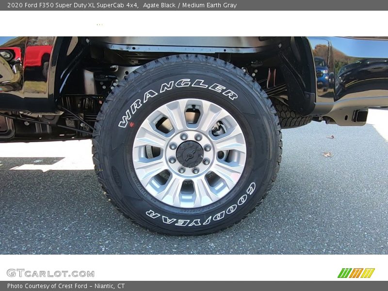 Agate Black / Medium Earth Gray 2020 Ford F350 Super Duty XL SuperCab 4x4