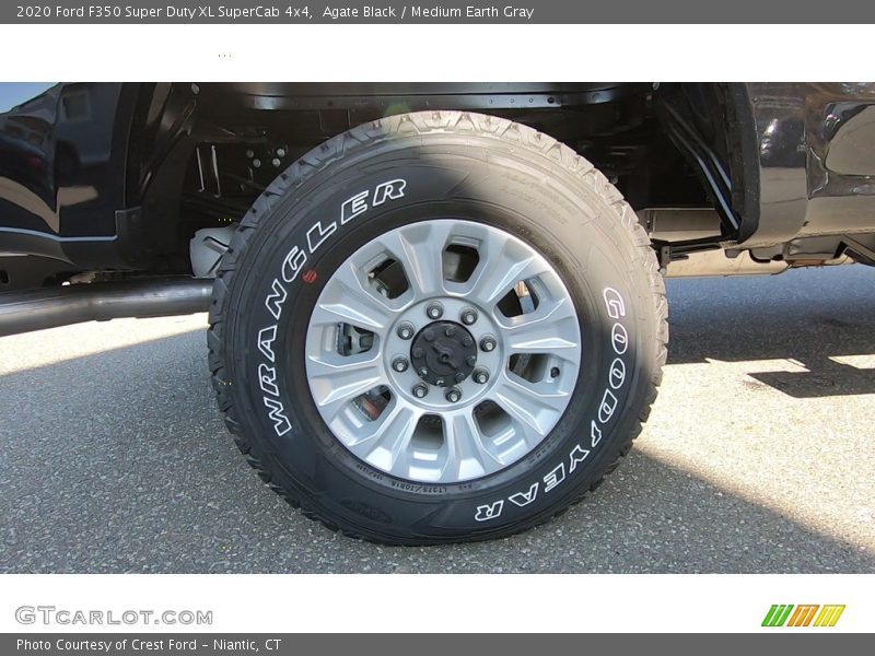 Agate Black / Medium Earth Gray 2020 Ford F350 Super Duty XL SuperCab 4x4