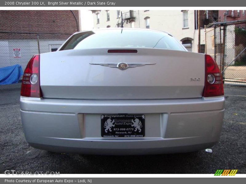 Bright Silver Metallic / Dark Slate Gray 2008 Chrysler 300 LX
