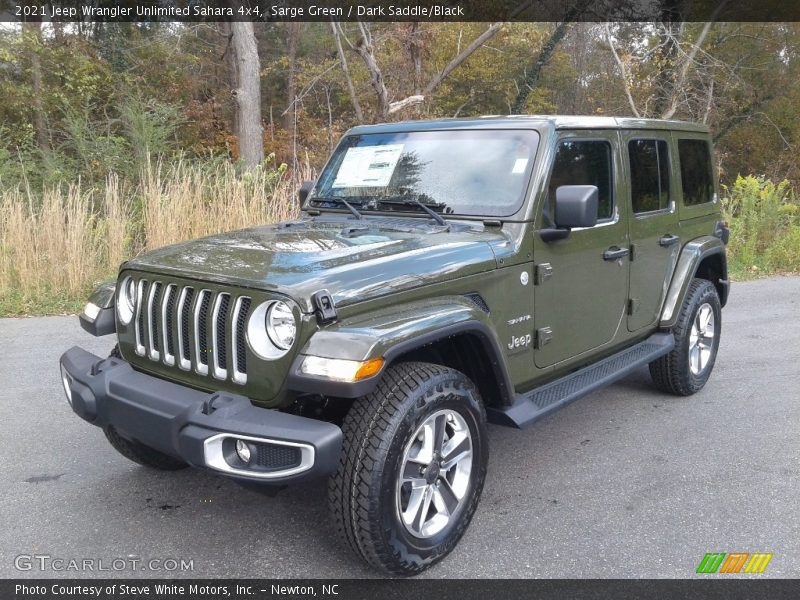  2021 Wrangler Unlimited Sahara 4x4 Sarge Green