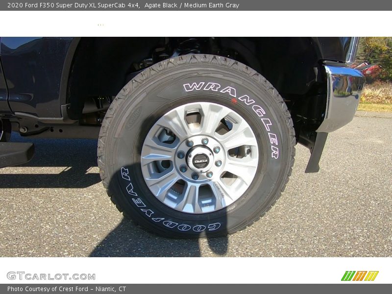 Agate Black / Medium Earth Gray 2020 Ford F350 Super Duty XL SuperCab 4x4