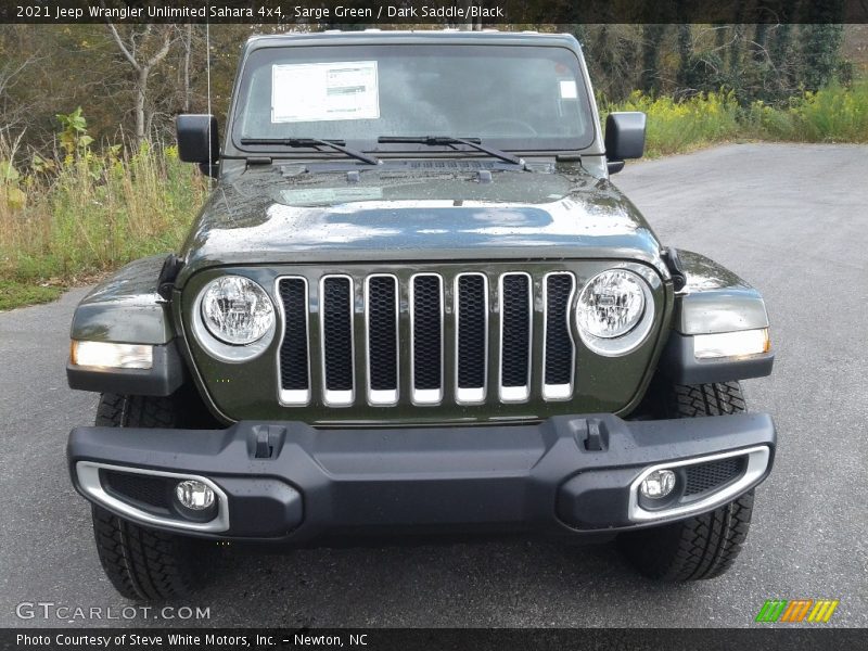 Sarge Green / Dark Saddle/Black 2021 Jeep Wrangler Unlimited Sahara 4x4