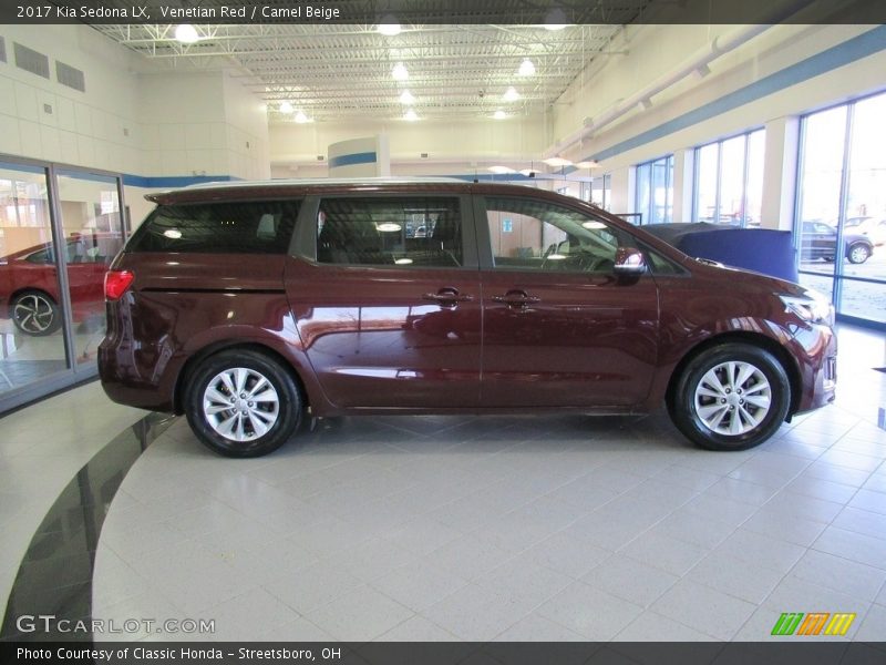 Venetian Red / Camel Beige 2017 Kia Sedona LX