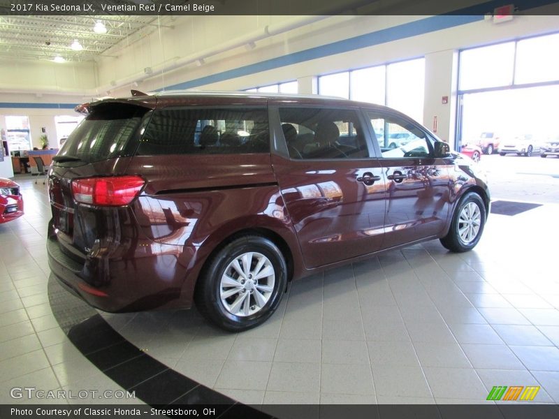 Venetian Red / Camel Beige 2017 Kia Sedona LX