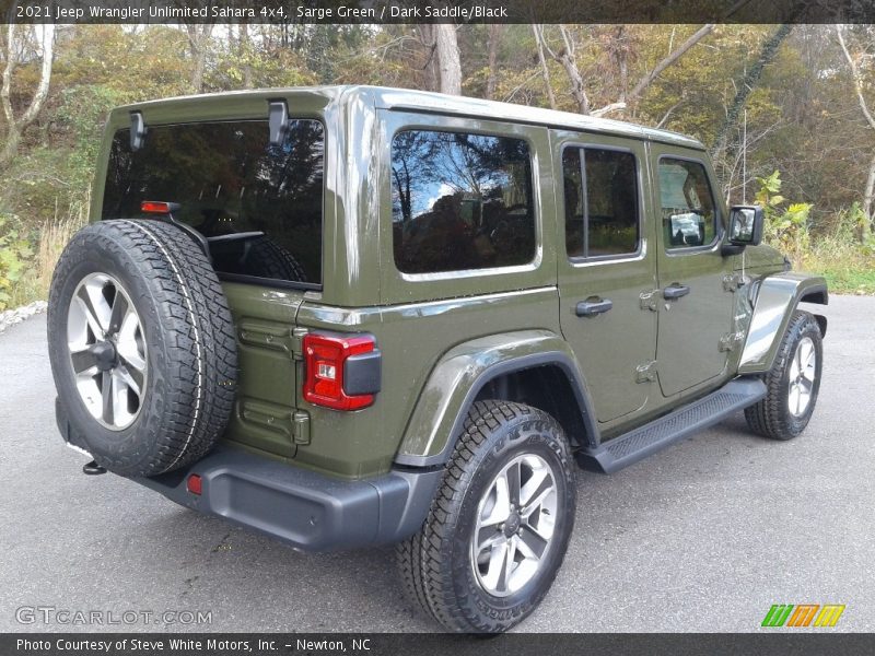 Sarge Green / Dark Saddle/Black 2021 Jeep Wrangler Unlimited Sahara 4x4