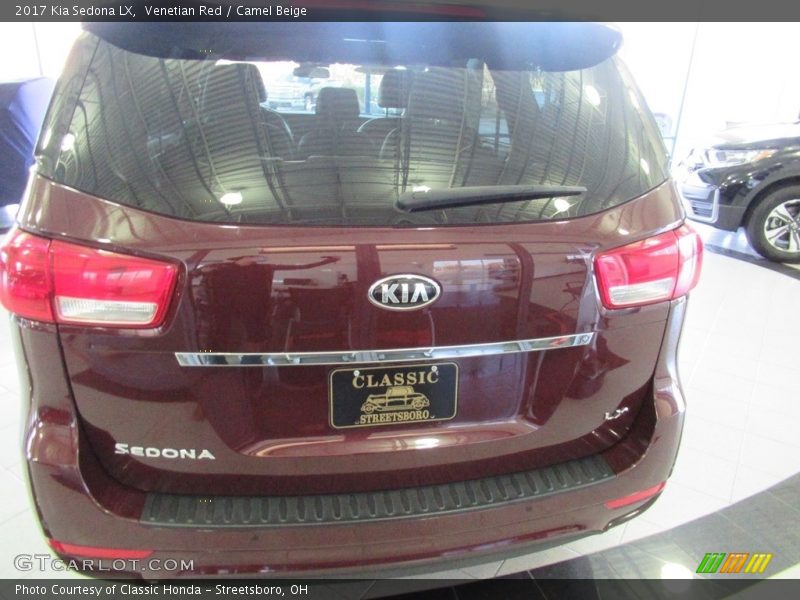 Venetian Red / Camel Beige 2017 Kia Sedona LX