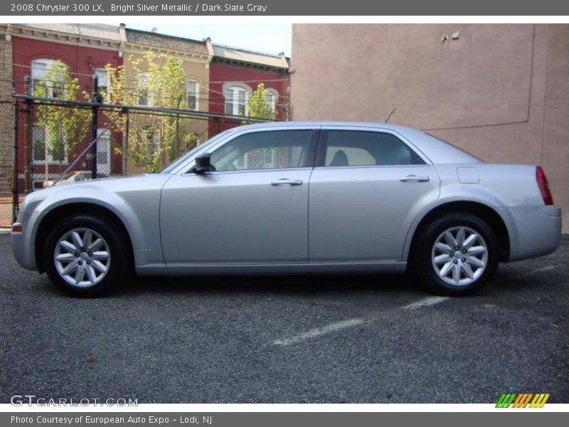 Bright Silver Metallic / Dark Slate Gray 2008 Chrysler 300 LX