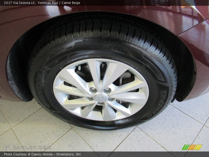 Venetian Red / Camel Beige 2017 Kia Sedona LX