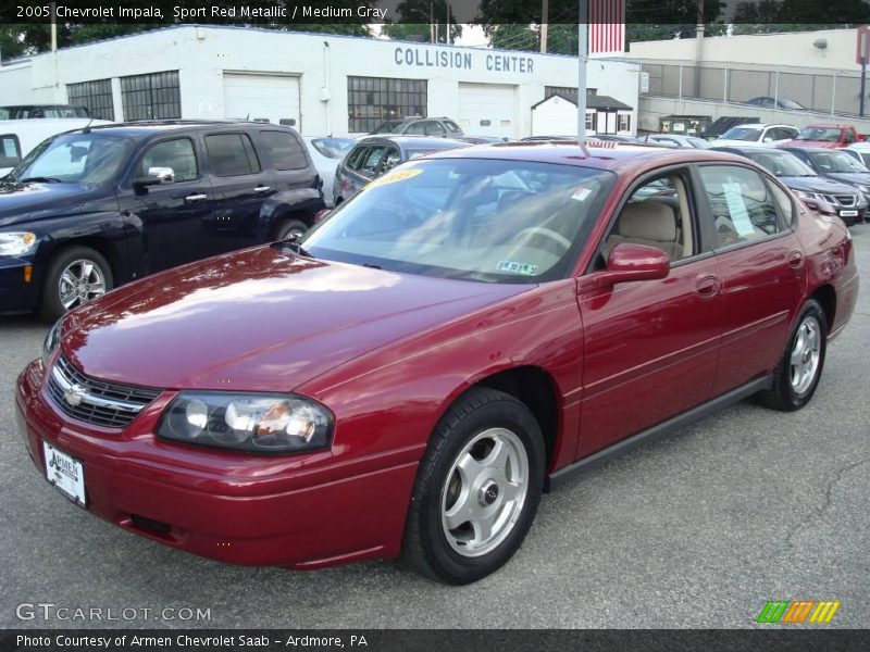 Sport Red Metallic / Medium Gray 2005 Chevrolet Impala