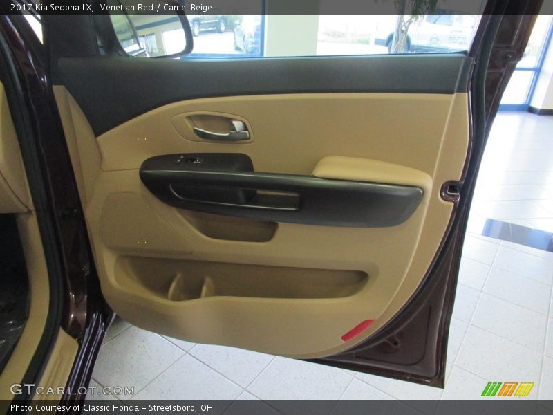 Venetian Red / Camel Beige 2017 Kia Sedona LX