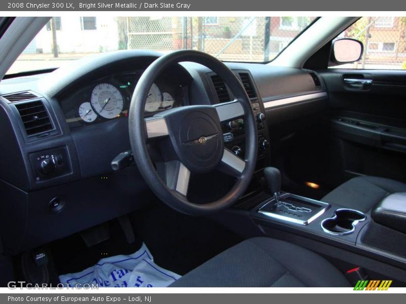 Bright Silver Metallic / Dark Slate Gray 2008 Chrysler 300 LX