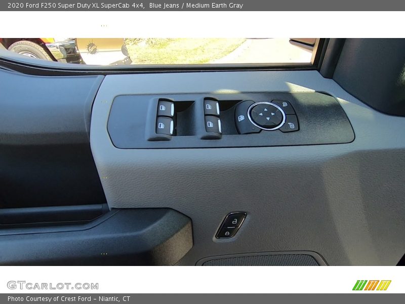 Blue Jeans / Medium Earth Gray 2020 Ford F250 Super Duty XL SuperCab 4x4